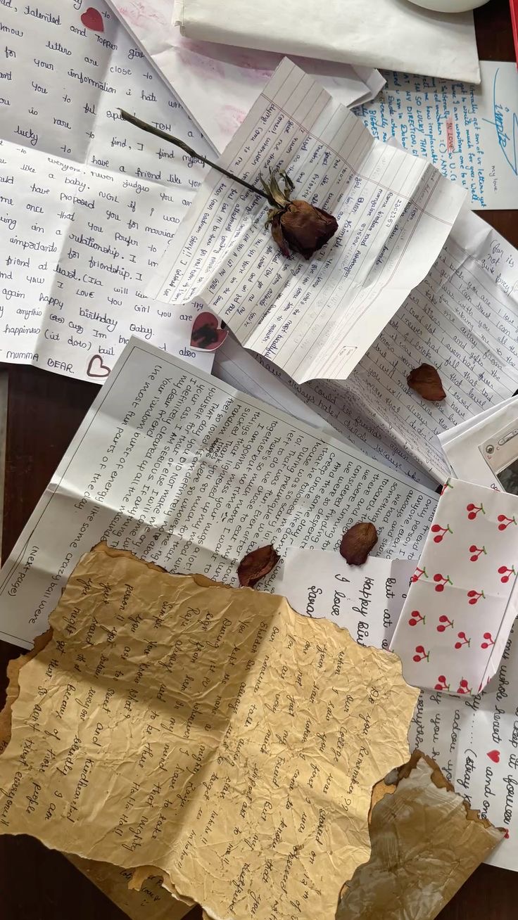 cartas hechas desde el corazón 🫶🏼